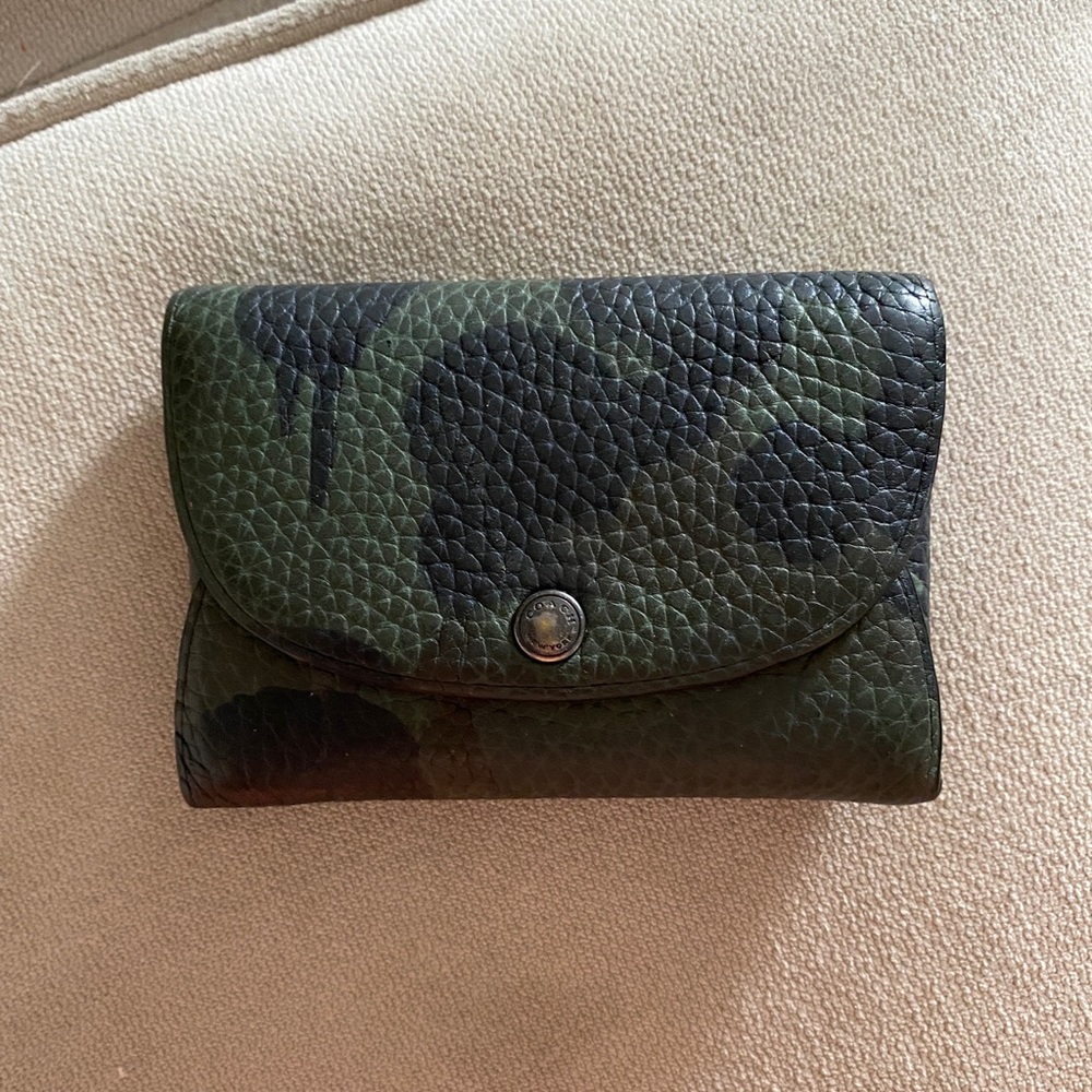 Coach Camo Card holder